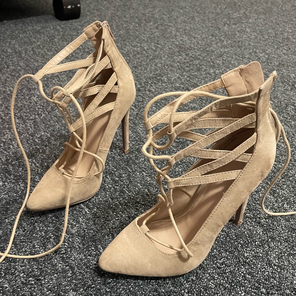 Tan heels